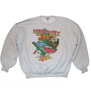 Vintage 1998 Hershey Region Antique Automobile Club Crewneck Sweatshirt 2XL USA
